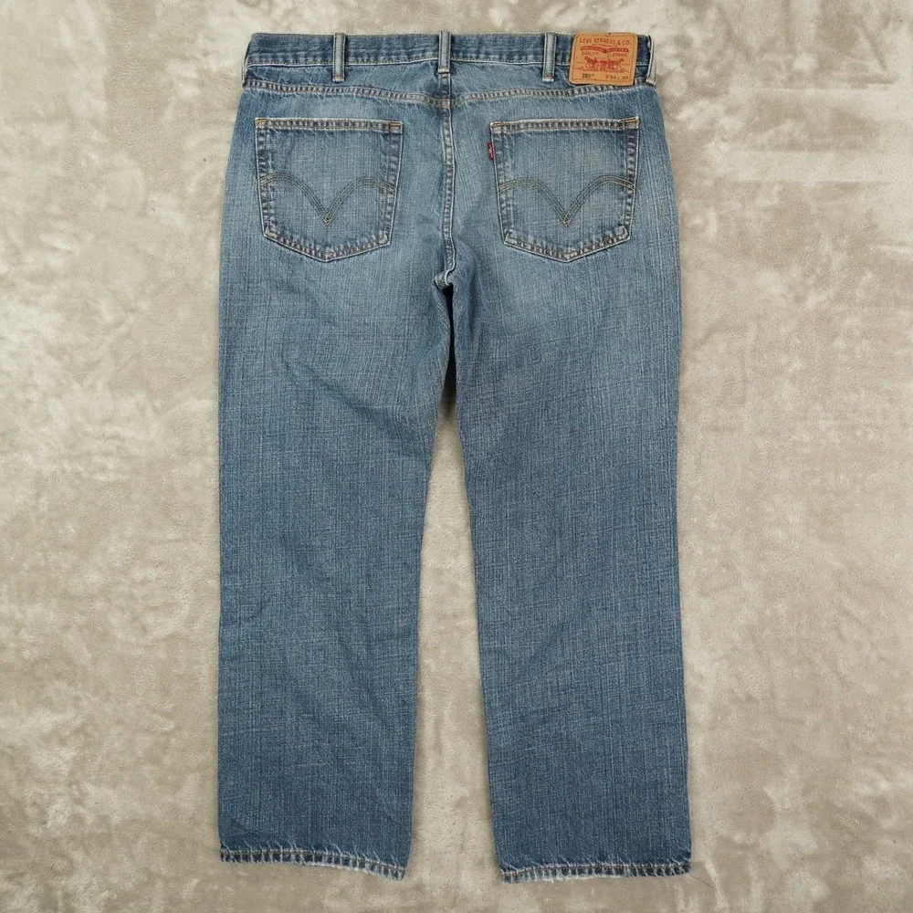 Levis 559 Jeans Mens‎ 38x30 Relaxed Straight Leg Denim Pants Medium Wash Y2K